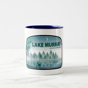 Caneca De Café Em Dois Tons Lago Murray Carolina do Sul Veado