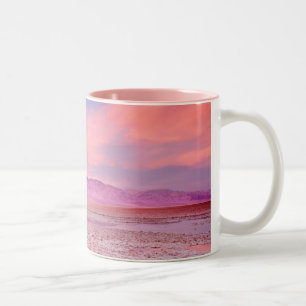 Caneca De Café Em Dois Tons Lago o Vale da Morte salt Water