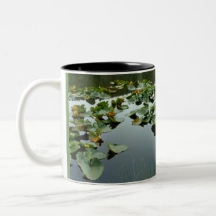 Caneca De Café Em Dois Tons Lagoa Lírio C