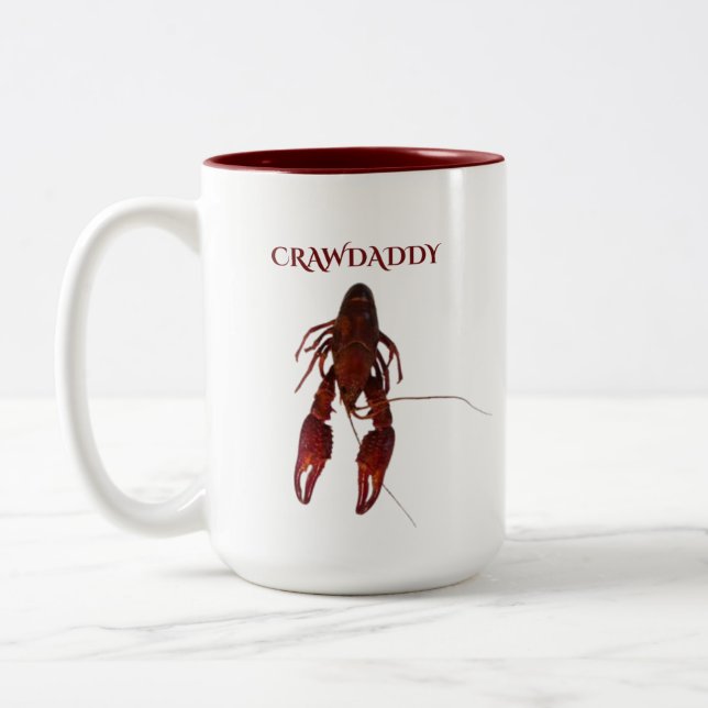 Caneca De Café Em Dois Tons Lagostim (Esquerda)