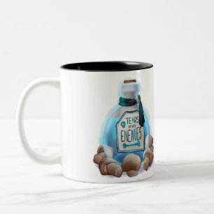 Caneca De Café Em Dois Tons Lágrimas dos meus Inimigos   