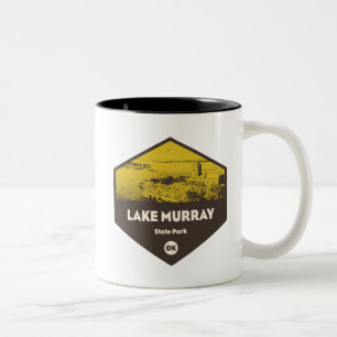 Caneca De Café Em Dois Tons Lake Murray State Park Oklahoma