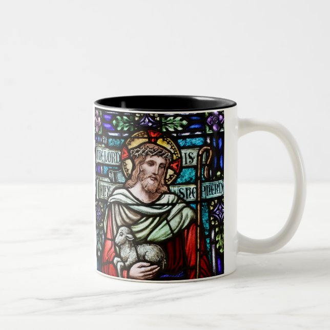 Caneca De Café Em Dois Tons Lamb de Deus Mug (Direita)