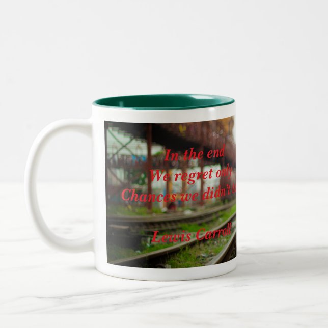 Caneca De Café Em Dois Tons Lamenta (Esquerda)