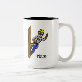 Caneca De Café Em Dois Tons Lâmina Elétrica (Personalize-A)