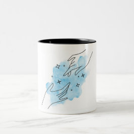 Caneca De Café Em Dois Tons Lâmina Personalizada