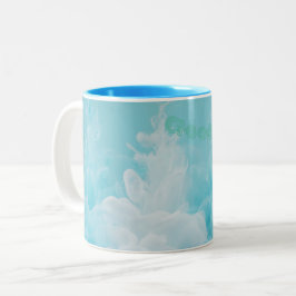 Caneca De Café Em Dois Tons Lâmpadas De Dois Tons