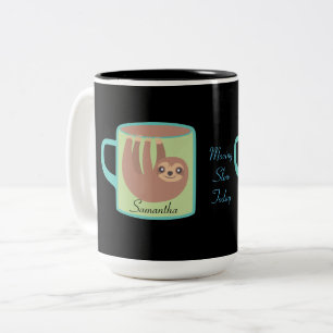 Caneca De Café Em Dois Tons Largura Fácil Personalizada