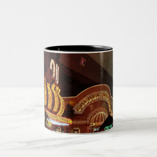 Caneca De Café Em Dois Tons Las Vegas Ouro Nugget