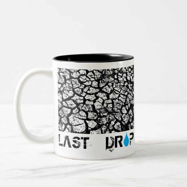 Caneca De Café Em Dois Tons last drop (Esquerda)