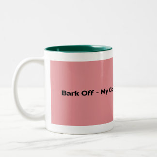 Caneca De Café Em Dois Tons Latido Do Meu Café