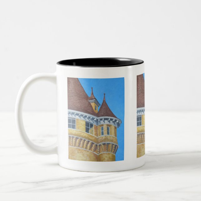 Caneca De Café Em Dois Tons Lawson Tower Turrets (Esquerda)