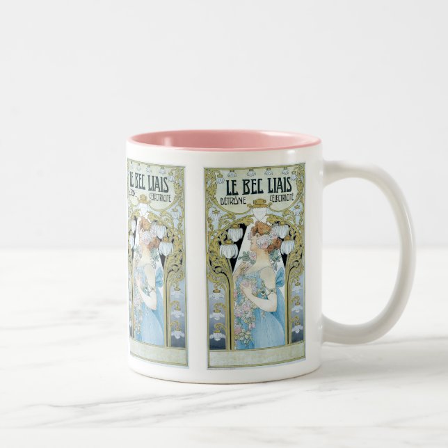 Caneca De Café Em Dois Tons le↓ Lias Dethrone l'Ectricite (Direita)