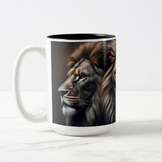 CANECA DE CAFÉ EM DOIS TONS LE ROI LION
