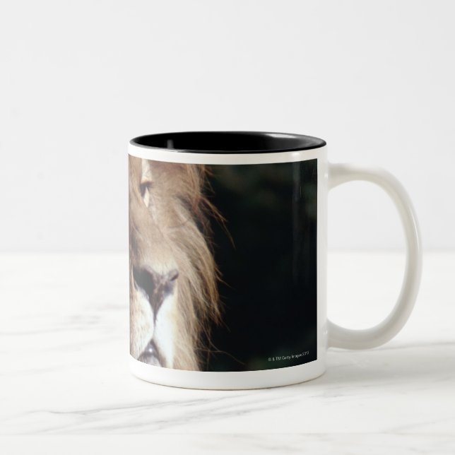 Caneca De Café Em Dois Tons leão (Direita)