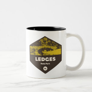 Caneca De Café Em Dois Tons Ledges State Park Iowa
