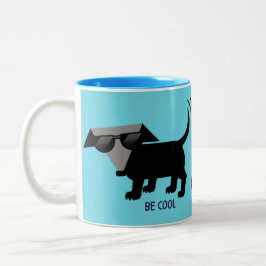 Caneca De Café Em Dois Tons Legal. Dicas de Rego Berto para a vida. Dois-T