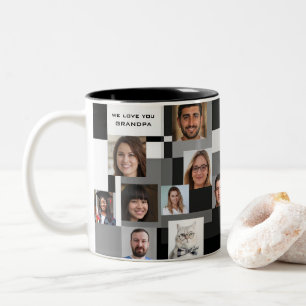 Caneca De Café Em Dois Tons Legal família moderna com 20 fotos te amam vovô