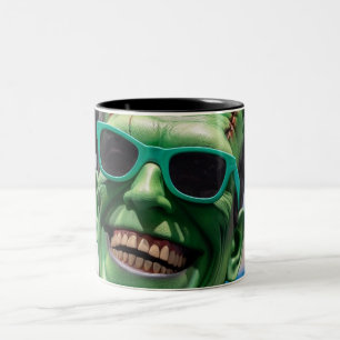 Caneca De Café Em Dois Tons Legal Frankenstein