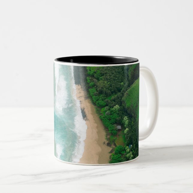 Caneca De Café Em Dois Tons Legal paisagem (Frente Esquerda)