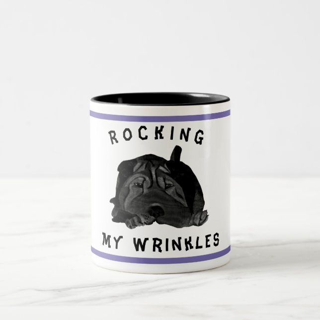 Caneca De Café Em Dois Tons Legal Xixi Pei Mug (Centro)