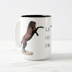 Caneca De Café Em Dois Tons LEGENDA Spirata Mustang Mug