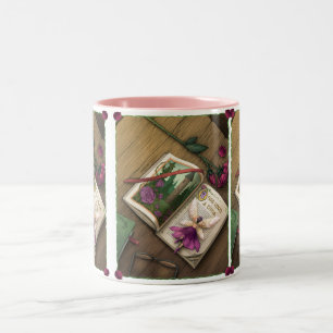 Caneca De Café Em Dois Tons Leite de mesa II