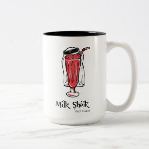 Caneca De Café Em Dois Tons Leite Sheik