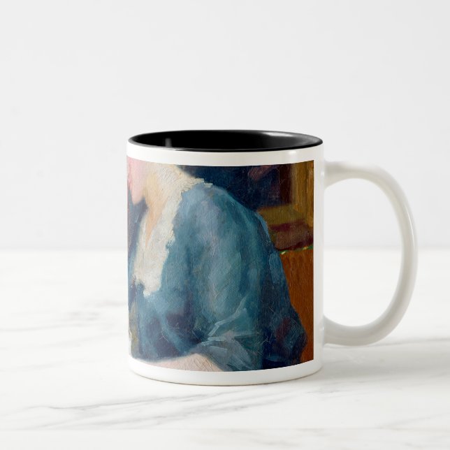 Caneca De Café Em Dois Tons Leitura (Direita)