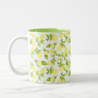 Caneca De Café Em Dois Tons Lemon cup