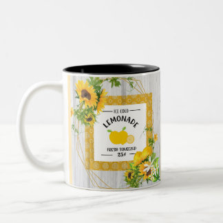 Caneca De Café Em Dois Tons Lemonade Mug
