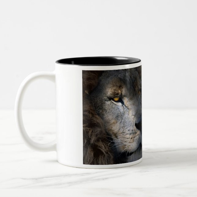 Caneca De Café Em Dois Tons Leo (Esquerda)