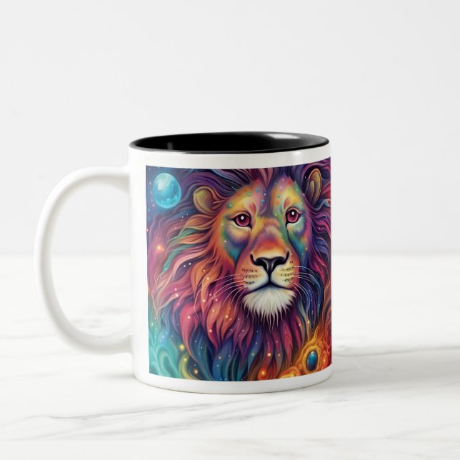 Caneca De Café Em Dois Tons Leo Lion Mug (Esquerda)