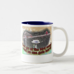 Caneca De Café Em Dois Tons Let vai - ninguém obtem ferido