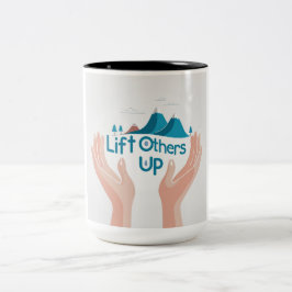 Caneca De Café Em Dois Tons Levante Outros