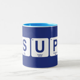 Caneca De Café Em Dois Tons Levante-se