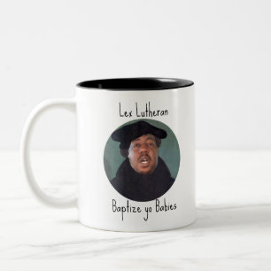Caneca De Café Em Dois Tons Lex Lutheran