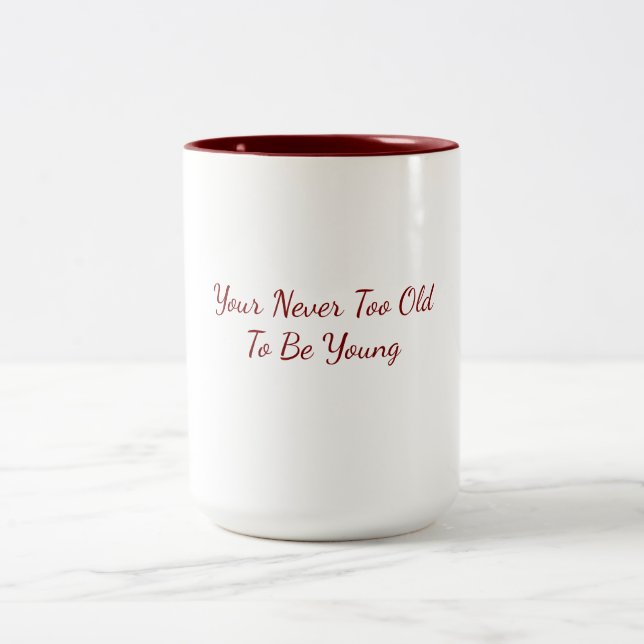 Caneca De Café Em Dois Tons LG Coffee Mug (Centro)