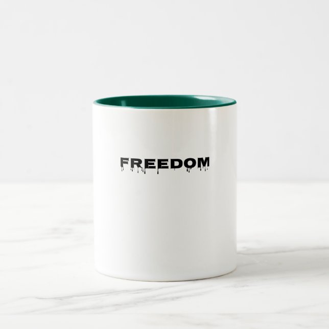Caneca De Café Em Dois Tons Liberdade (Centro)