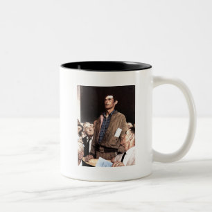 Caneca De Café Em Dois Tons Liberdade De Expressão