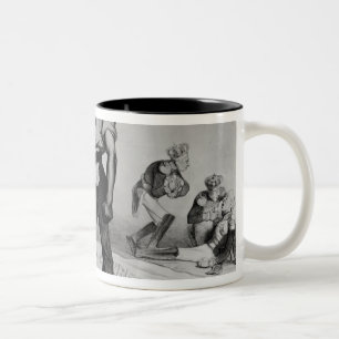 Caneca De Café Em Dois Tons Liberdade de imprensa
