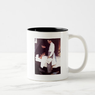 Caneca De Café Em Dois Tons Liberdade do Medo