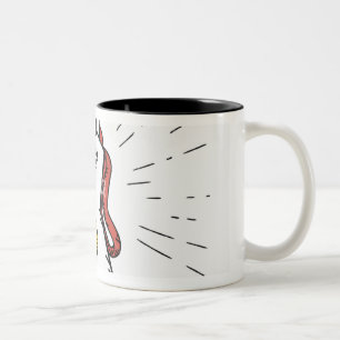 Caneca De Café Em Dois Tons Libere seu campeão interno