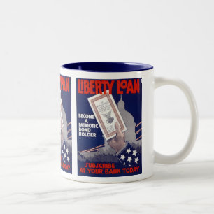 Caneca De Café Em Dois Tons Liberty Loan