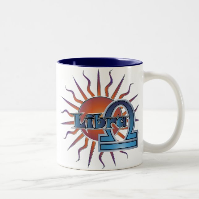 Caneca De Café Em Dois Tons Libra (Direita)