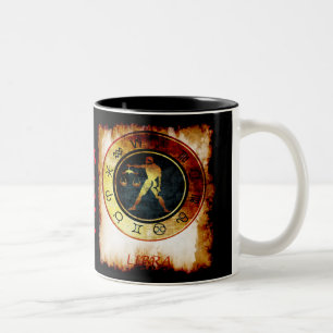 Caneca De Café Em Dois Tons Libra