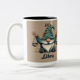Caneca De Café Em Dois Tons Libra Personalizada Café Mug, Café Mug