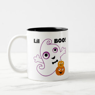 Caneca De Café Em Dois Tons Lil BOO Halloween