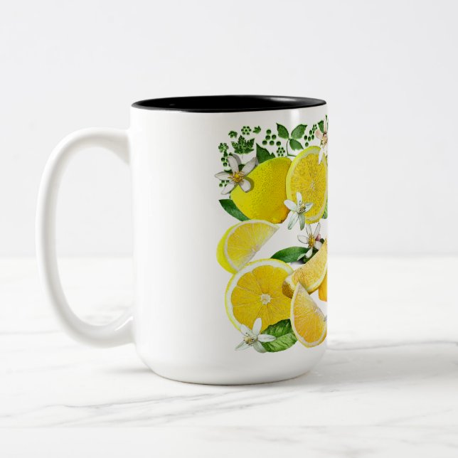 Caneca De Café Em Dois Tons Limões ácidos da Calábria (Esquerda)