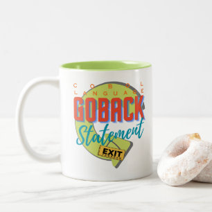 Caneca De Café Em Dois Tons Linguagem de Programação Cobol Declaração GOBACK
